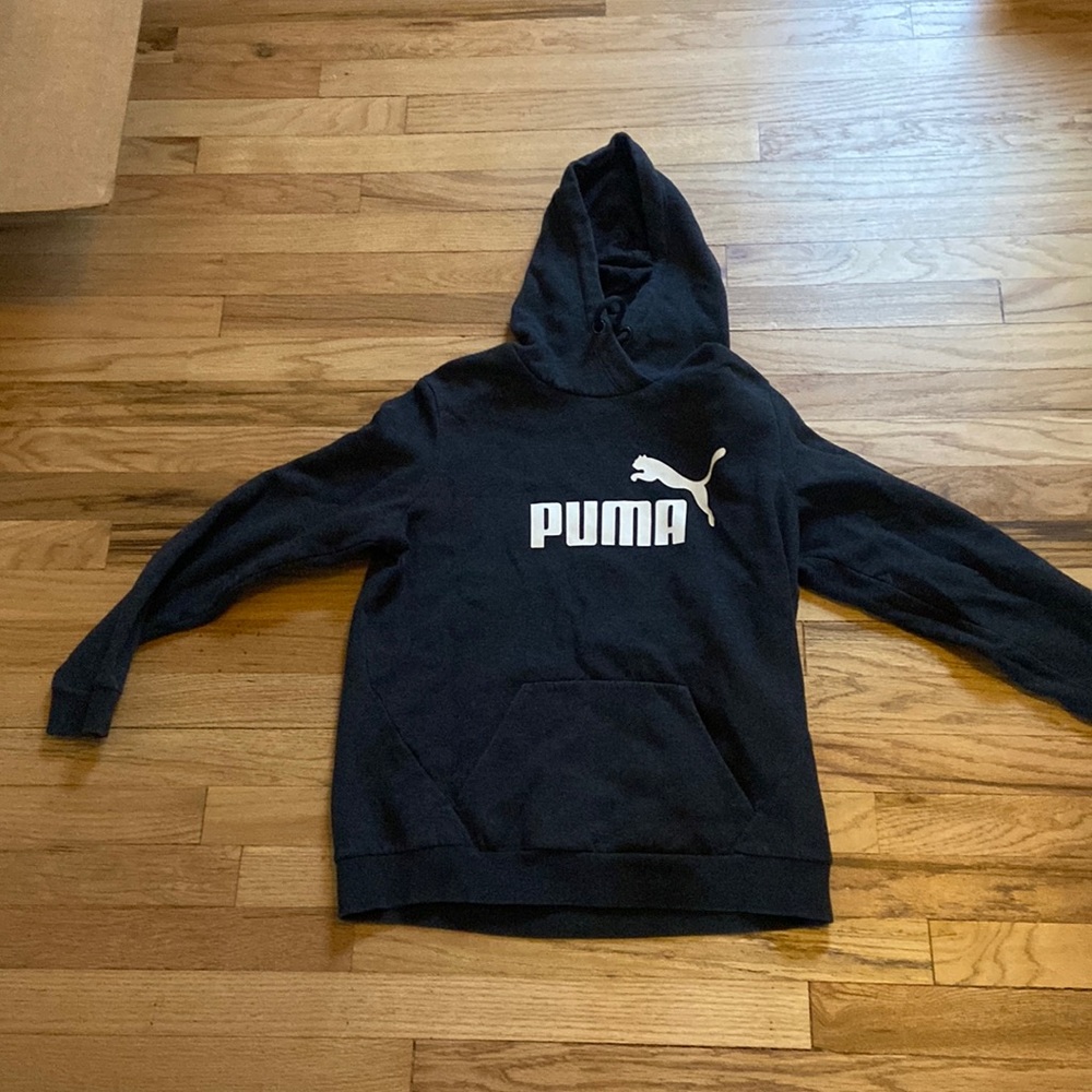 Puma black/grey hoodie